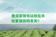 普洱茶餅可以放在衣柜里保存嗎冬天？