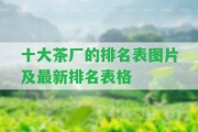 十大茶廠的排名表圖片及最新排名表格