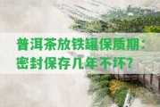 普洱茶放鐵罐保質(zhì)期：密封保存幾年不壞？