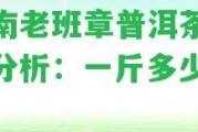 云南老班章普洱茶價(jià)格分析：一斤多少錢？