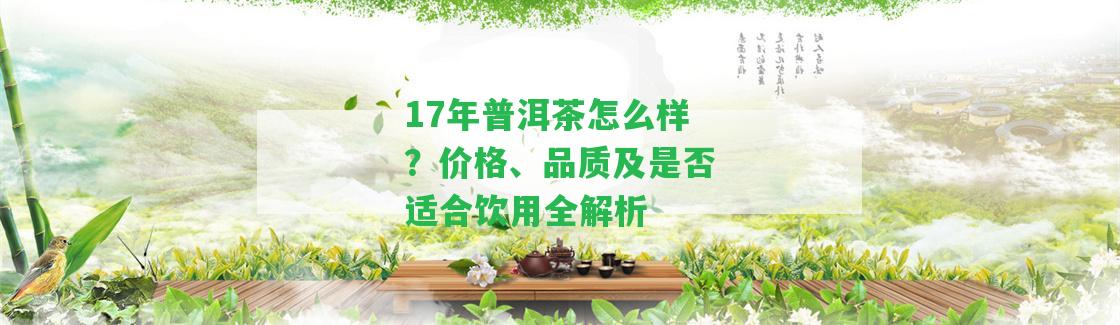 17年普洱茶怎么樣？價格、品質(zhì)及是否適合飲用全解析