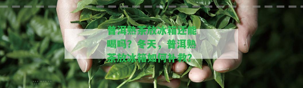 普洱熟茶放冰箱還能喝嗎？冬天，普洱熟茶放冰箱如何補(bǔ)救？