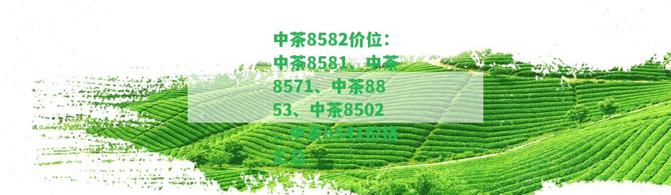 中茶8582價(jià)位：中茶8581、中茶8571、中茶8853、中茶8502、中茶8541價(jià)格匯總